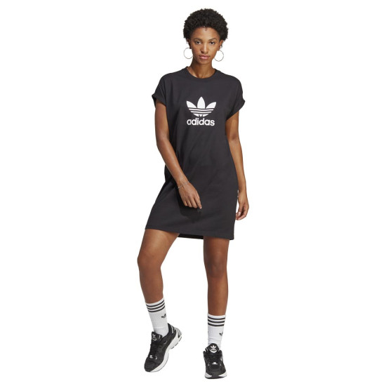 Adidas Γυναικείο φόρεμα Adicolor Classics Trefoil Tee Dress